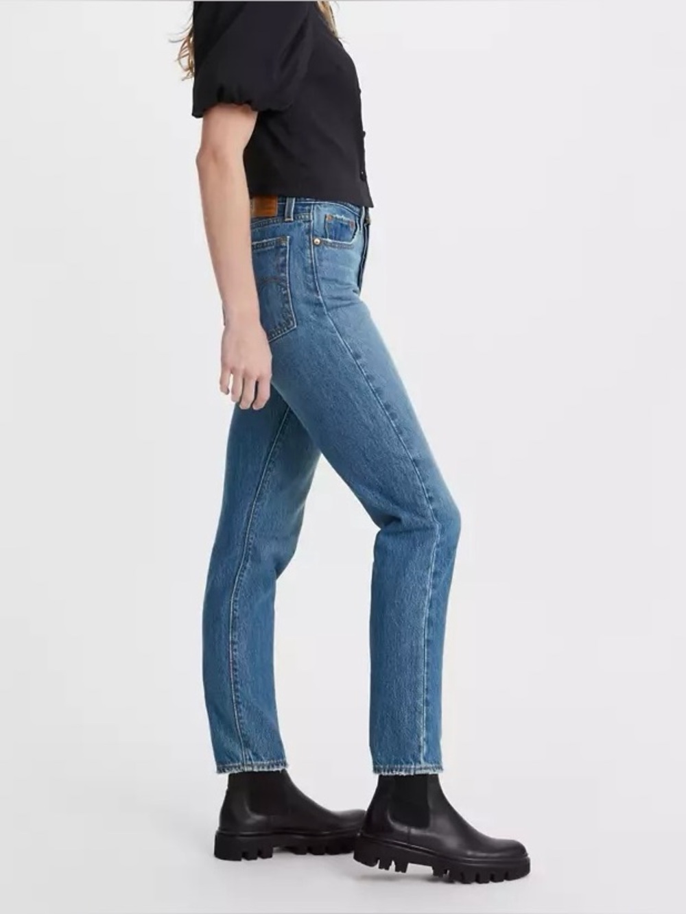 Levi's Wedgie Icon Fit Ankle Jeans